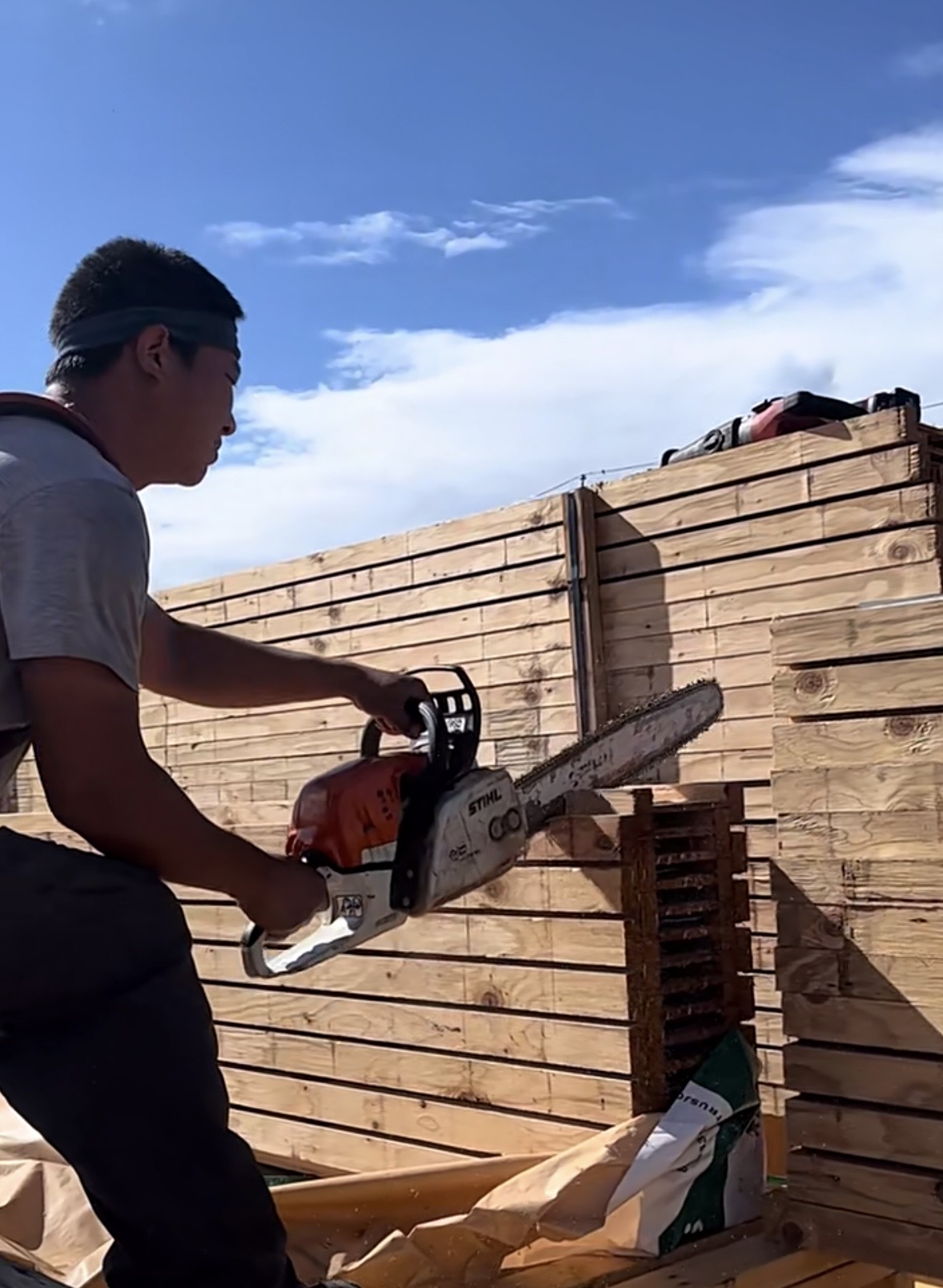 Framing construction project by LLS Construction Ltd